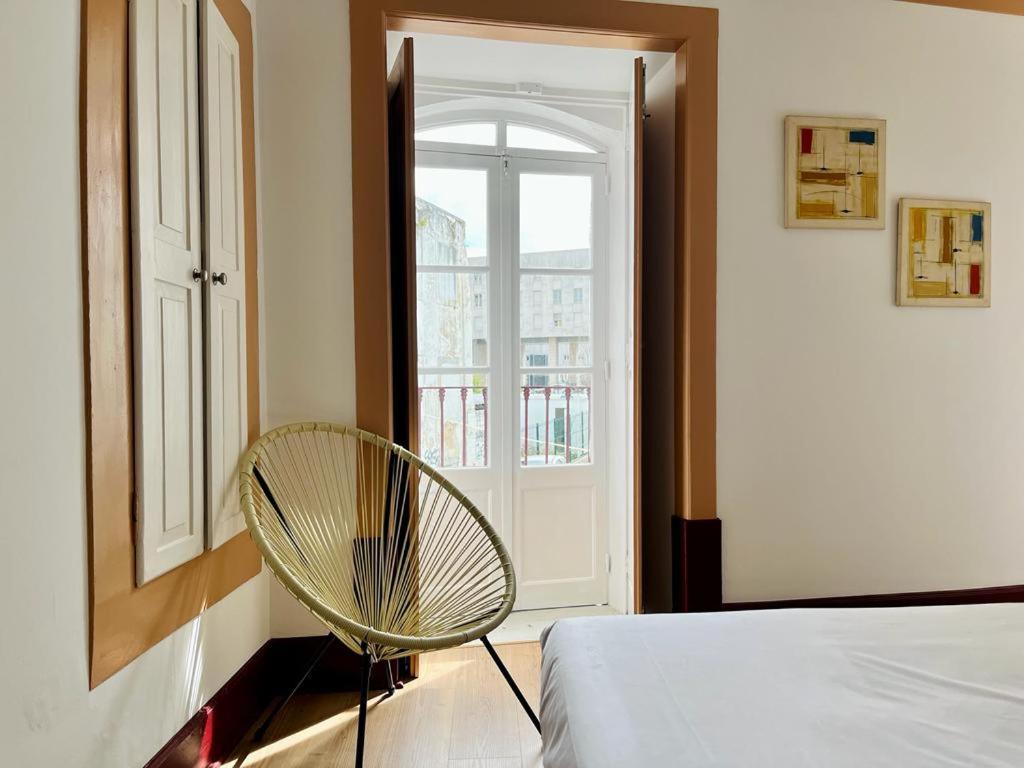 Casa Rosa Com Ac Apartment Коимбра Екстериор снимка