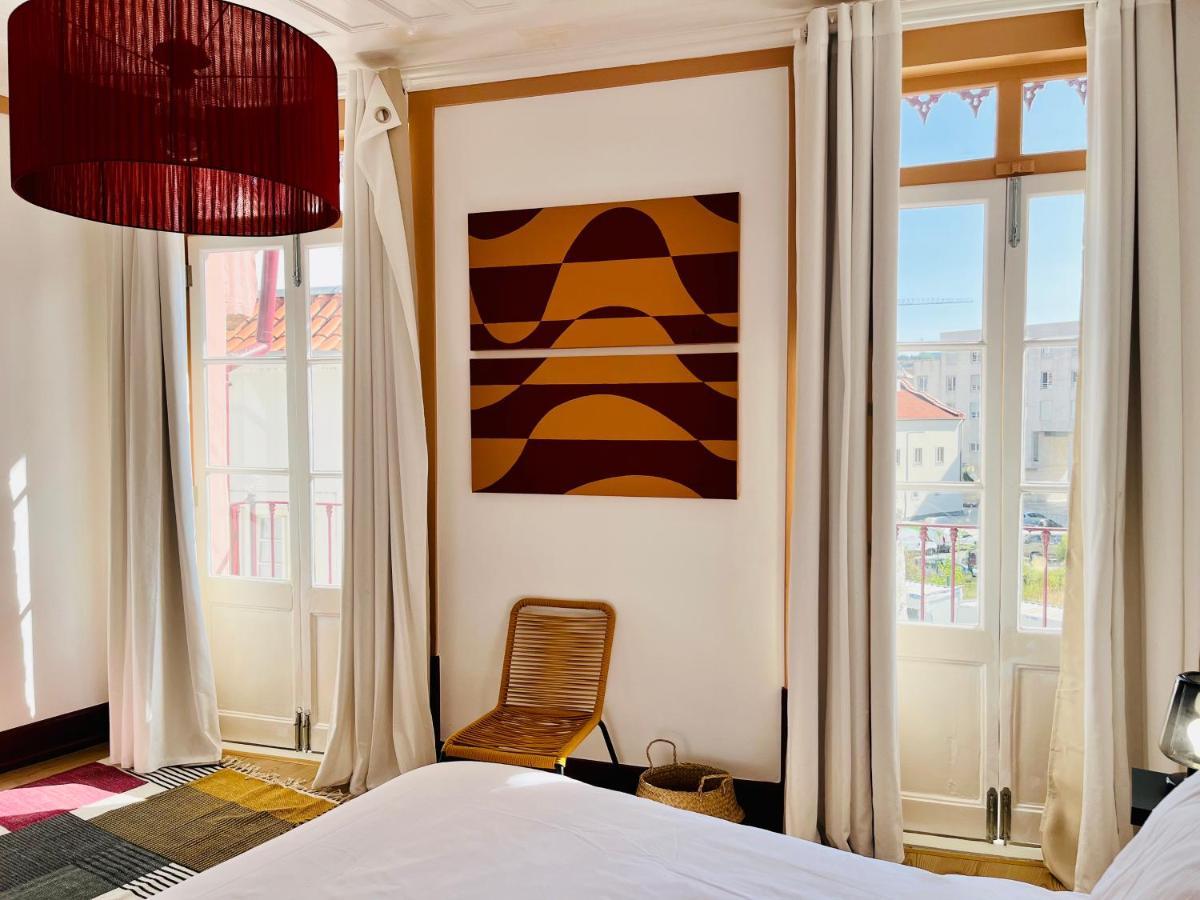 Casa Rosa Com Ac Apartment Коимбра Екстериор снимка
